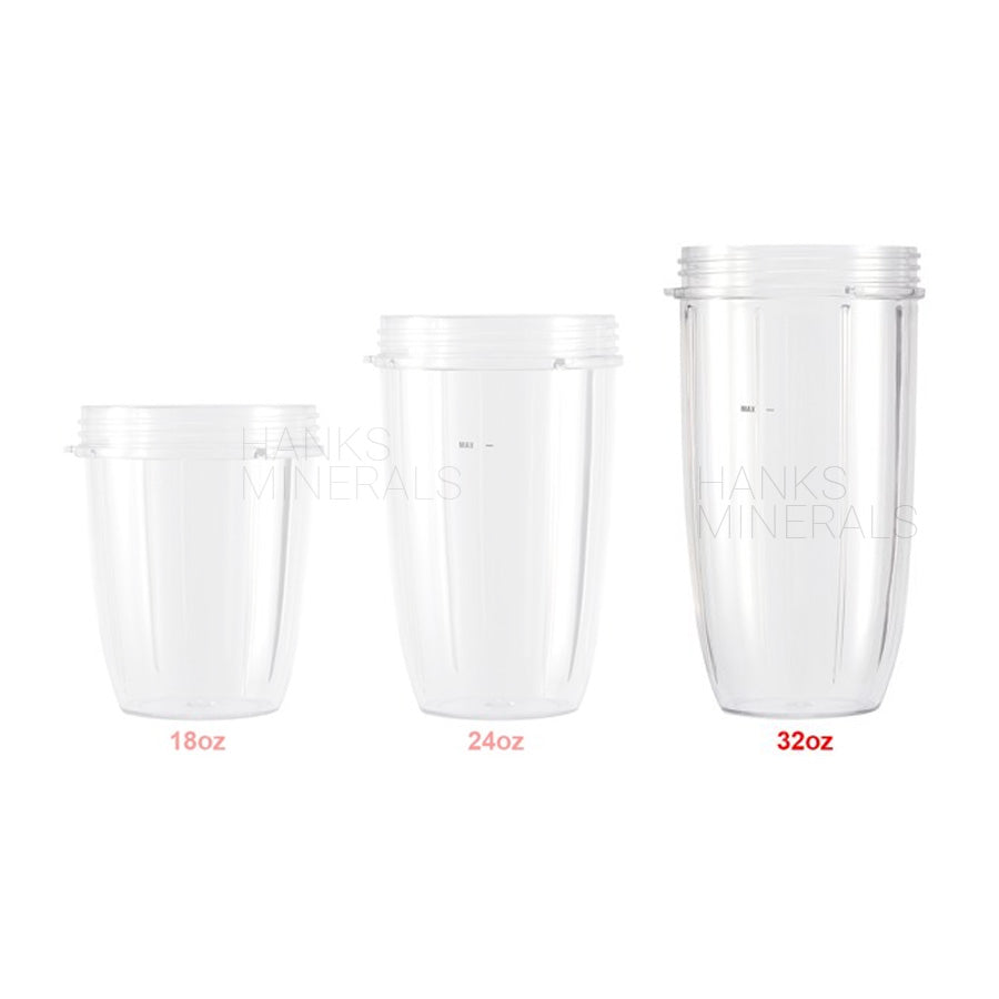 2-Pack 32oz Cup With Lip Ring For Nutribullet Blender 600W 900W XL 32 oz