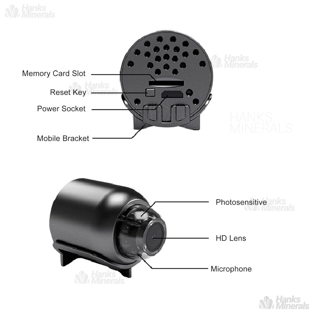 Mini Wifi IP Camera Home Security Night Vision HD 1080P Motion Detection