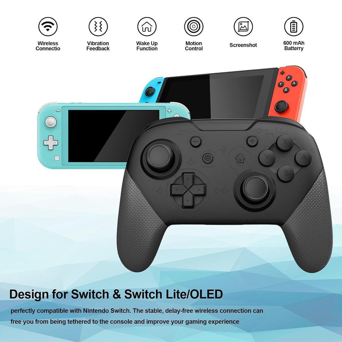 Pro Wireless Game Controller Gamepad Joystick For Nintendo Switch / Lite / OLED