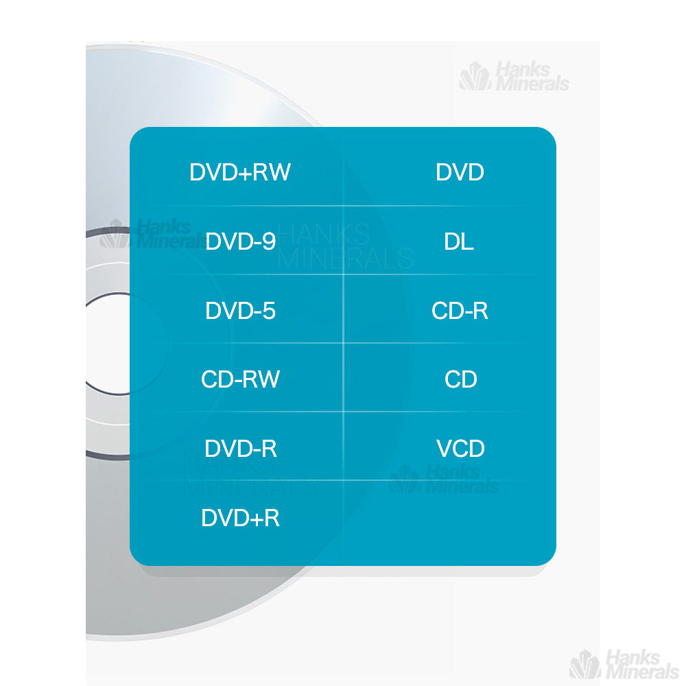 7-in-1 Slim External CD DVD Drive USB 3.0 Reader Writer Burner Player For Laptop