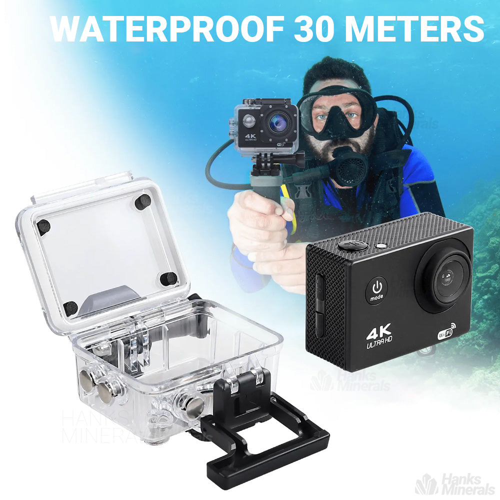 4K Action Camera Sport Video Waterproof Wifi 1080P HD Cam 170° With Remote
