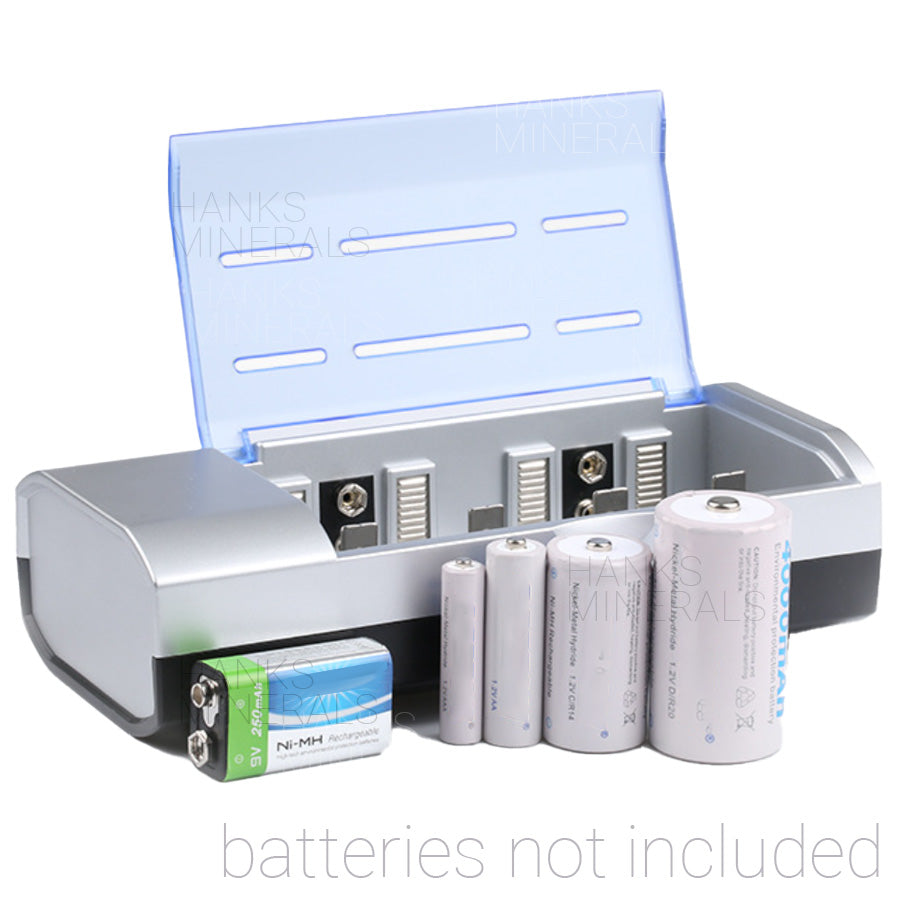Universal Battery Charger AA AAA C D 9V Ni-MH NiMH Rechargeable Batteries Charge