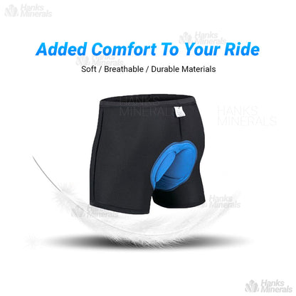 Bicycle Shorts Cycling Men Women Bike Underwear Pants Soft Sponge Gel Padded 3D