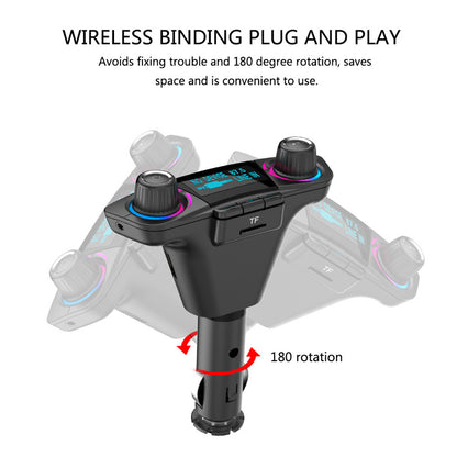 Bluetooth Car FM Transmitter MP3 Player Wireless Radio Adapter Kit USB Charger