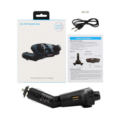 Bluetooth Car FM Transmitter MP3 Player Wireless Radio Adapter Kit USB Charger