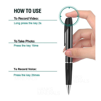 Camera Pen 1080P Full HD Video Recorder Mini USB Charging Surveillance