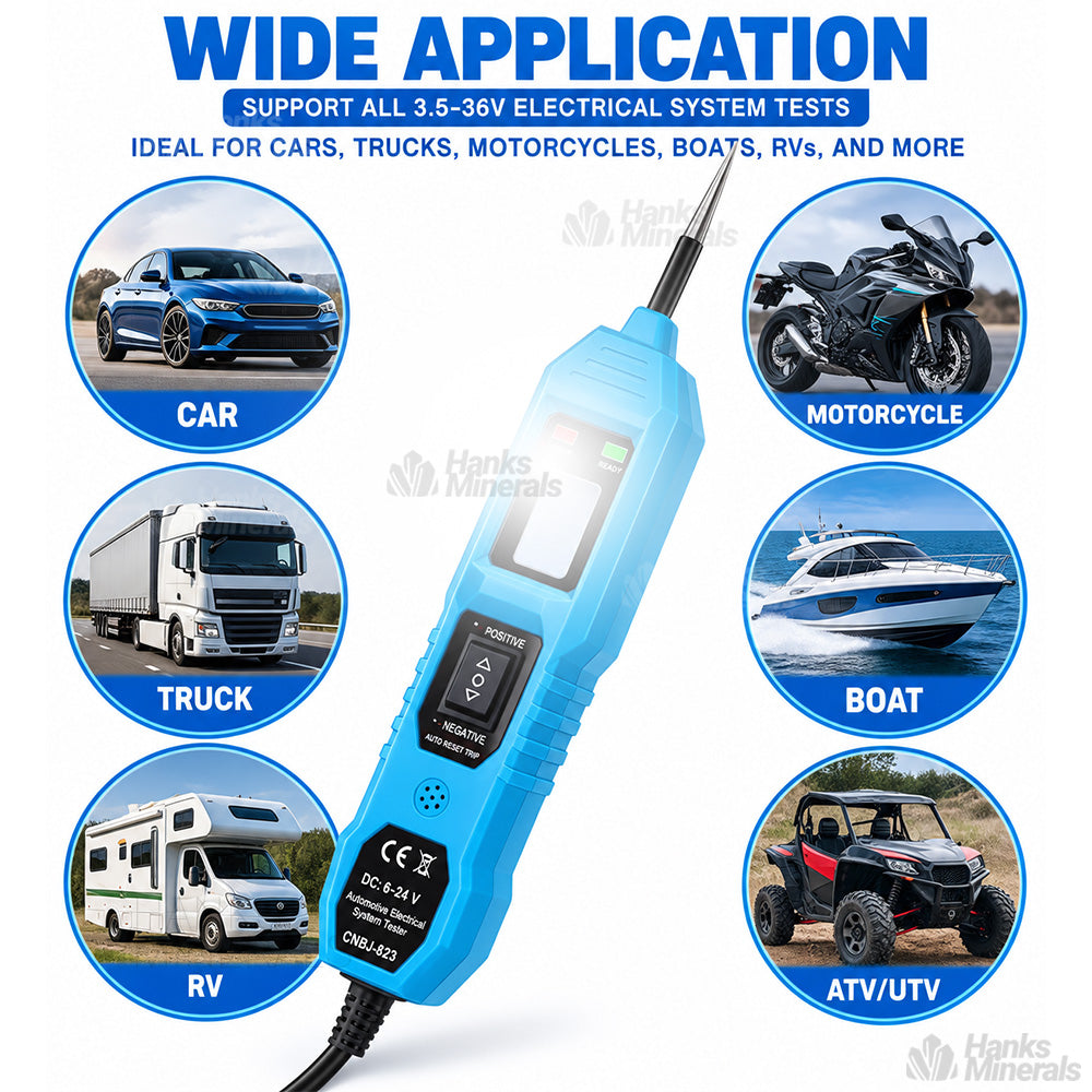 Car Circuit Tester 3.5V-36V Digital Automotive Electrical Power Probe Light