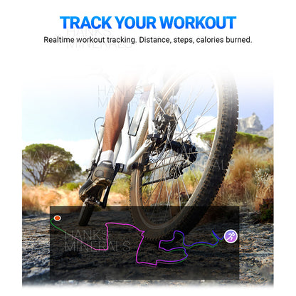 Smart Watch Touch Bluetooth Heart Rate Fitness Sport Waterproof For Android iOS
