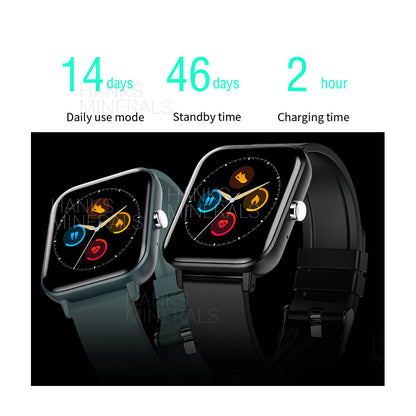 Smart Watch Touch Bluetooth Heart Rate Fitness Sport Waterproof For Android iOS