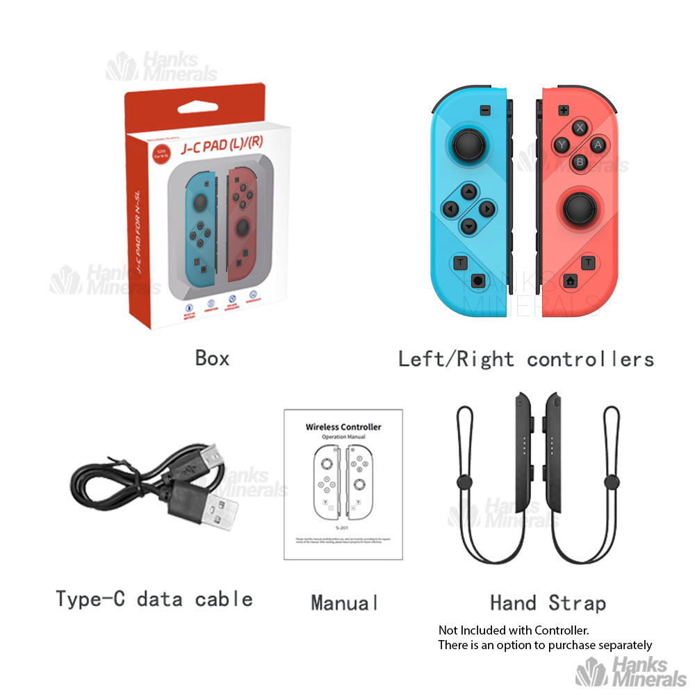 For Nintendo Switch Joy-Con-Controller Gamepad Wireless Left & Right Pair