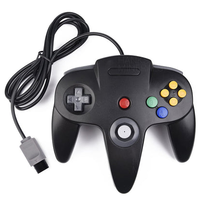 Wired Controller Compatible With Nintendo 64 N64 Joystick Video Game Console
