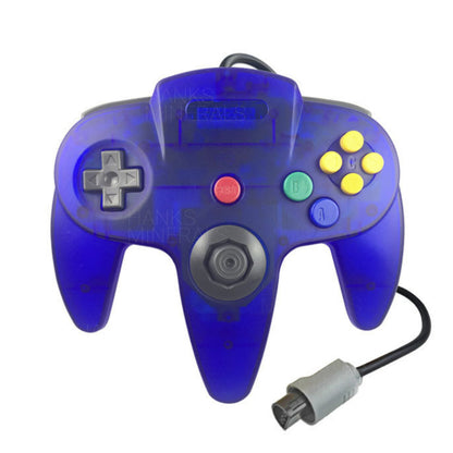 Wired Controller Compatible With Nintendo 64 N64 Joystick Video Game Console