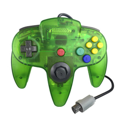 Wired Controller Compatible With Nintendo 64 N64 Joystick Video Game Console