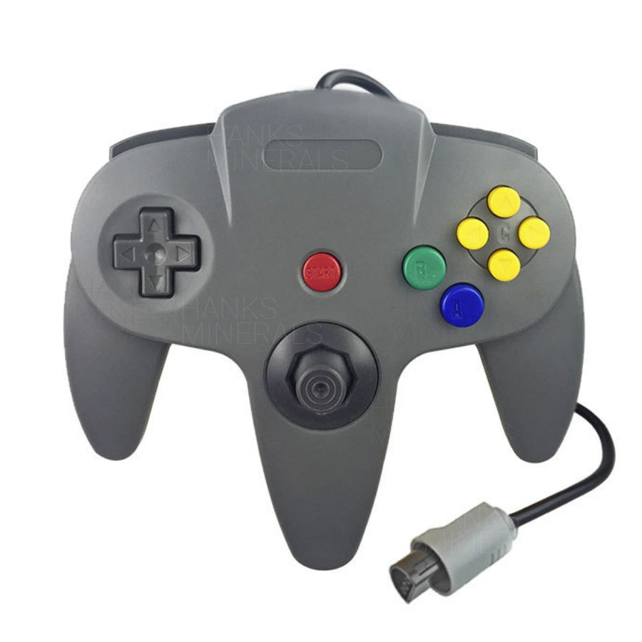 Wired Controller Compatible With Nintendo 64 N64 Joystick Video Game Console
