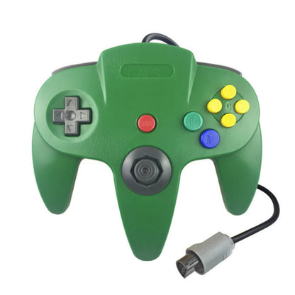 Wired Controller Compatible With Nintendo 64 N64 Joystick Video Game Console