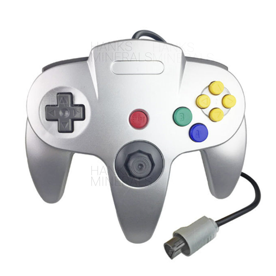Wired Controller Compatible With Nintendo 64 N64 Joystick Video Game Console