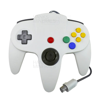 Wired Controller Compatible With Nintendo 64 N64 Joystick Video Game Console