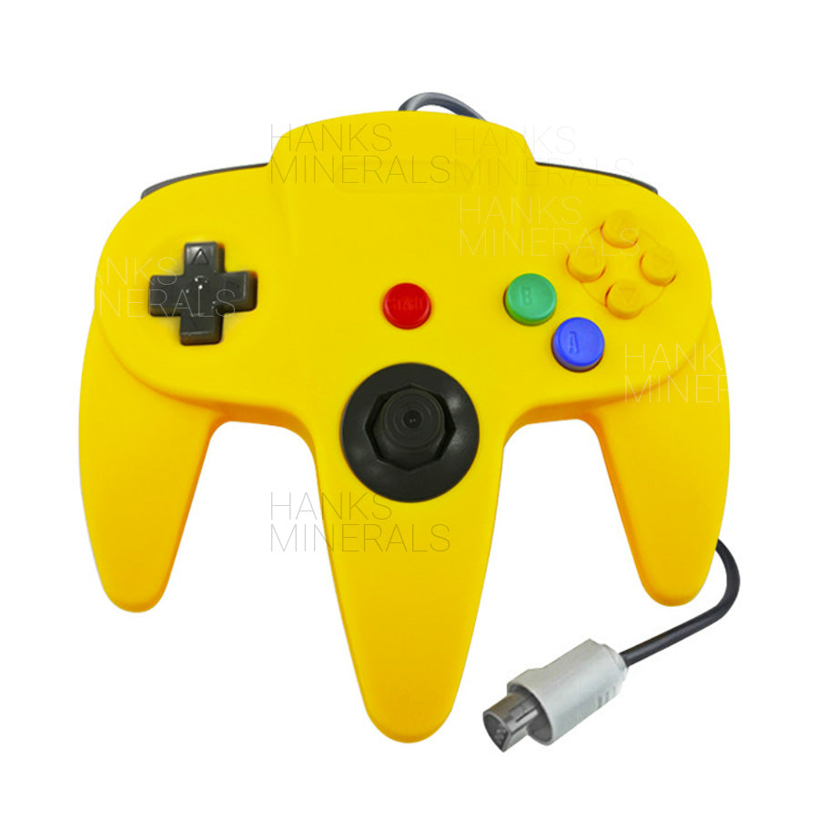 Wired Controller Compatible With Nintendo 64 N64 Joystick Video Game Console