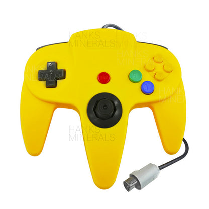 Wired Controller Compatible With Nintendo 64 N64 Joystick Video Game Console