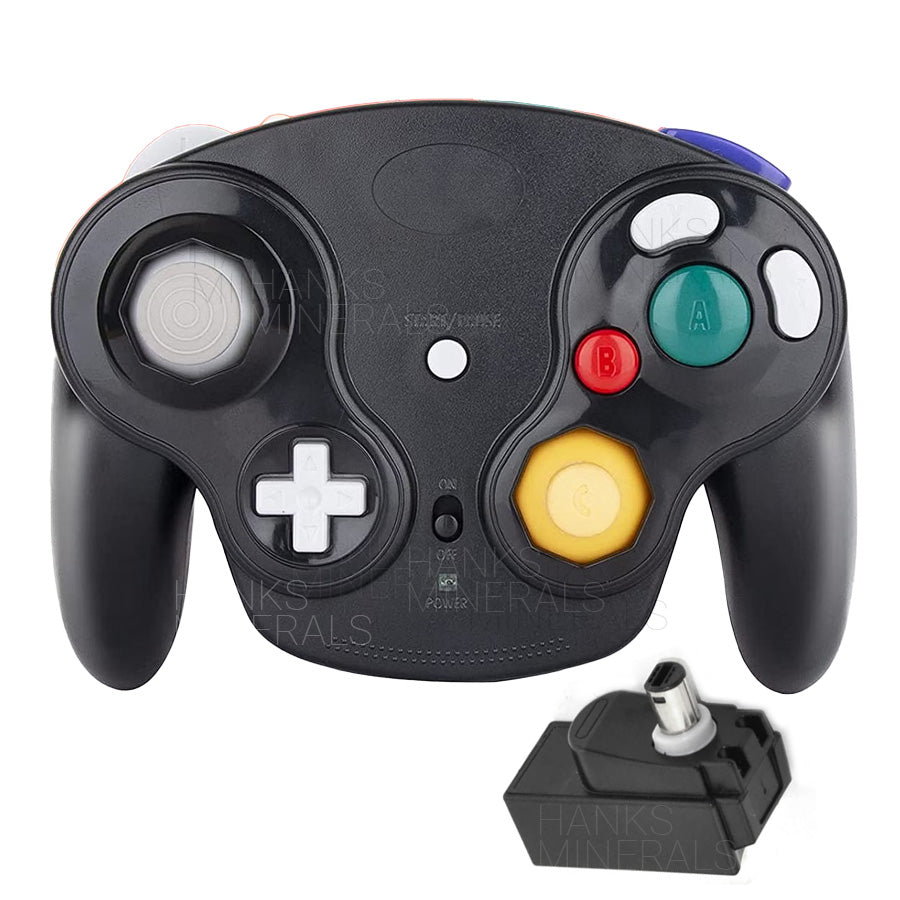 Wireless NGC Controller With Adapter Gamepad Compatible With Nintendo GameCube