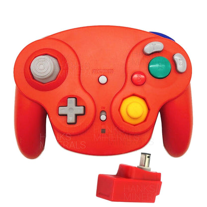 Wireless NGC Controller With Adapter Gamepad Compatible With Nintendo GameCube