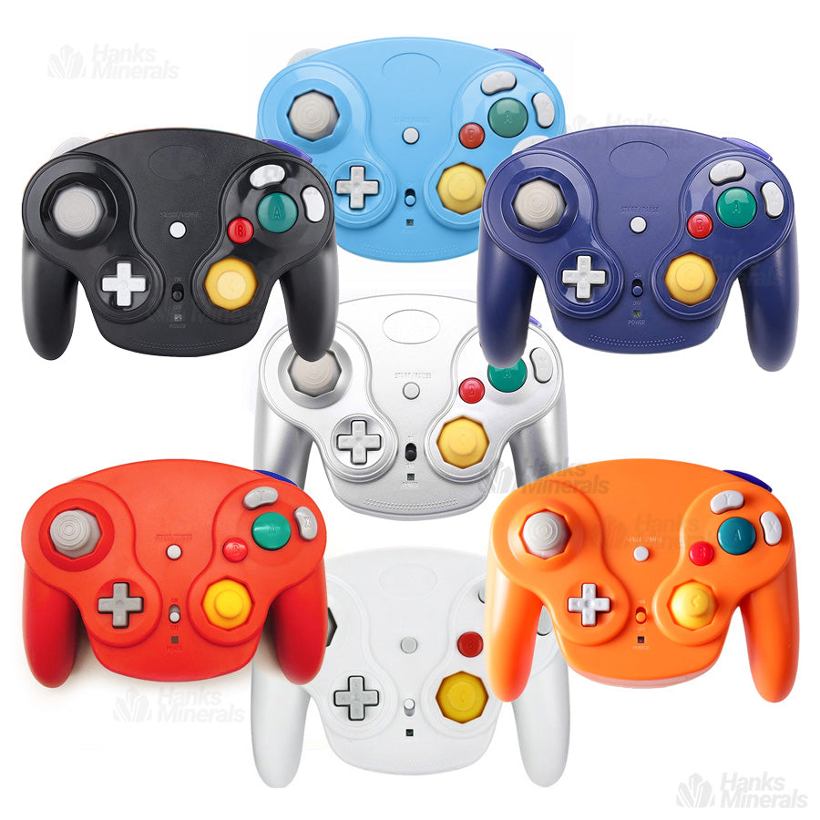 Wireless NGC Controller With Adapter Gamepad Compatible With Nintendo GameCube