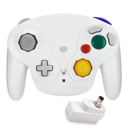 Wireless NGC Controller With Adapter Gamepad Compatible With Nintendo GameCube
