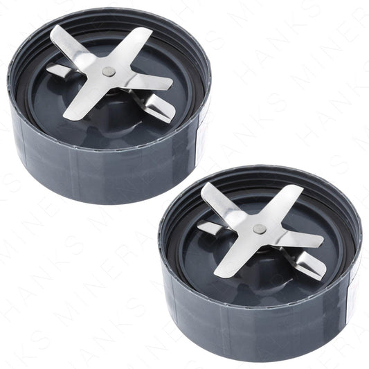 2-Pack Blade Replacement For Nutribullet Nutri Bullet NB-101B NB-101S 600W 900W