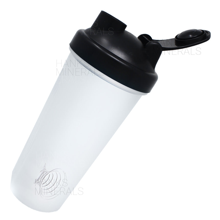 Protein Shaker Mixer Blender Cup Bottle 28 oz Wire Whisk Gym Powder Workout