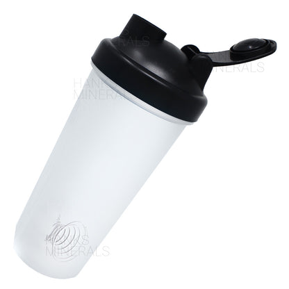 Protein Shaker Mixer Blender Cup Bottle 28 oz Wire Whisk Gym Powder Workout