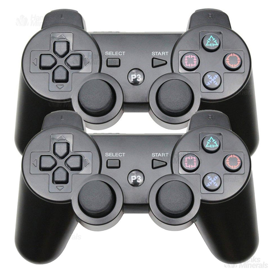 2-Pack Wireless Bluetooth Video Game Controller Pad For Sony PS3 Playstation 3
