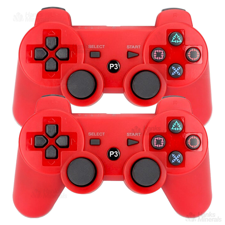 2-Pack Wireless Bluetooth Video Game Controller Pad For Sony PS3 Playstation 3