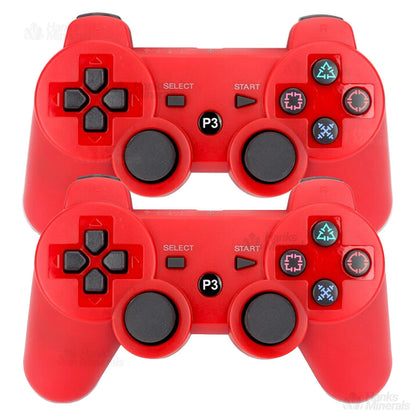 2-Pack Wireless Bluetooth Video Game Controller Pad For Sony PS3 Playstation 3