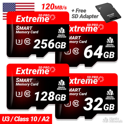 Memory Card For Micro SD Card 32GB 64GB 128GB 256GB High Speed Class 10 TF Card