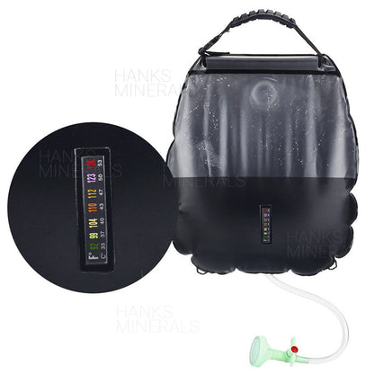 Shower Bag 20L Portable Water Bag Outdoor Camping Solar Heated 5 Gallon