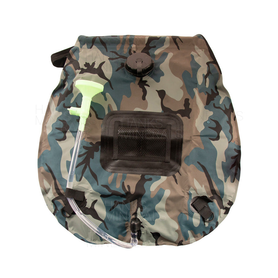 Shower Bag 20L Portable Water Bag Outdoor Camping Solar Heated 5 Gallon