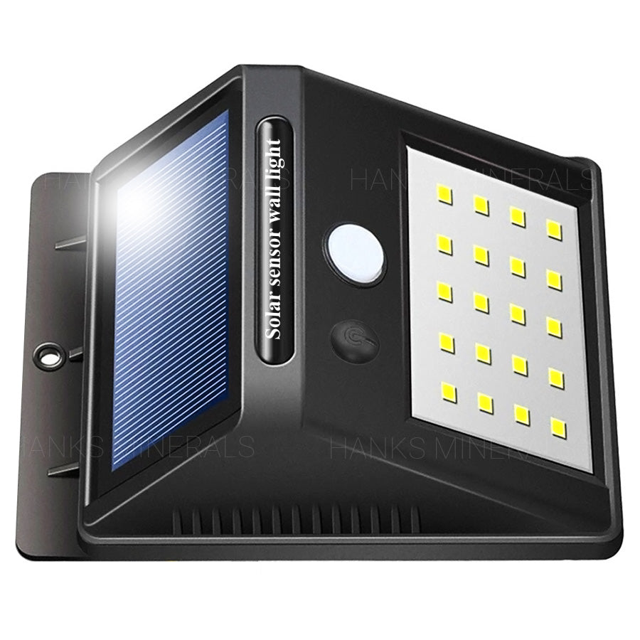 4x 20 LED Solar Power Wall Light Waterproof Outdoor PIR Motion Sensor Path Lamp