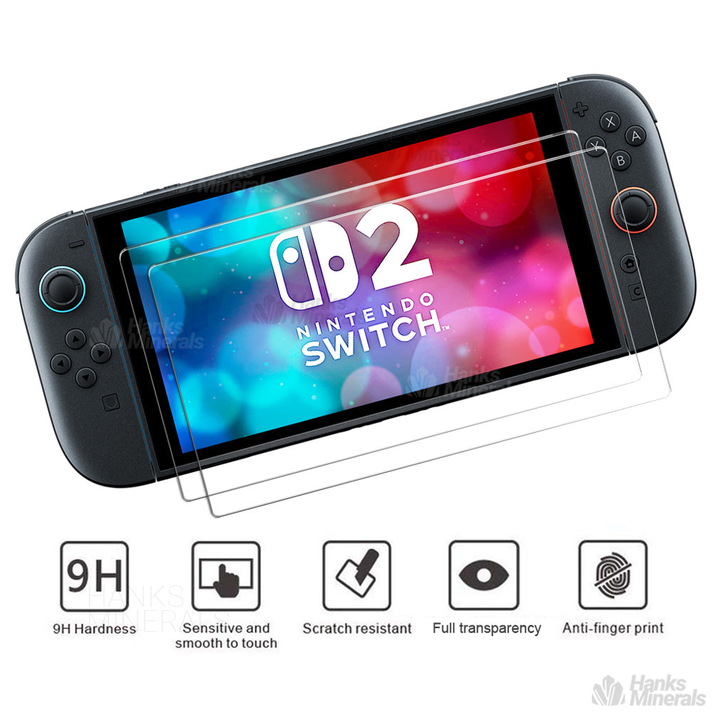 2-Pack For Nintendo Switch 2 (2025) Tempered Glass Screen Protector