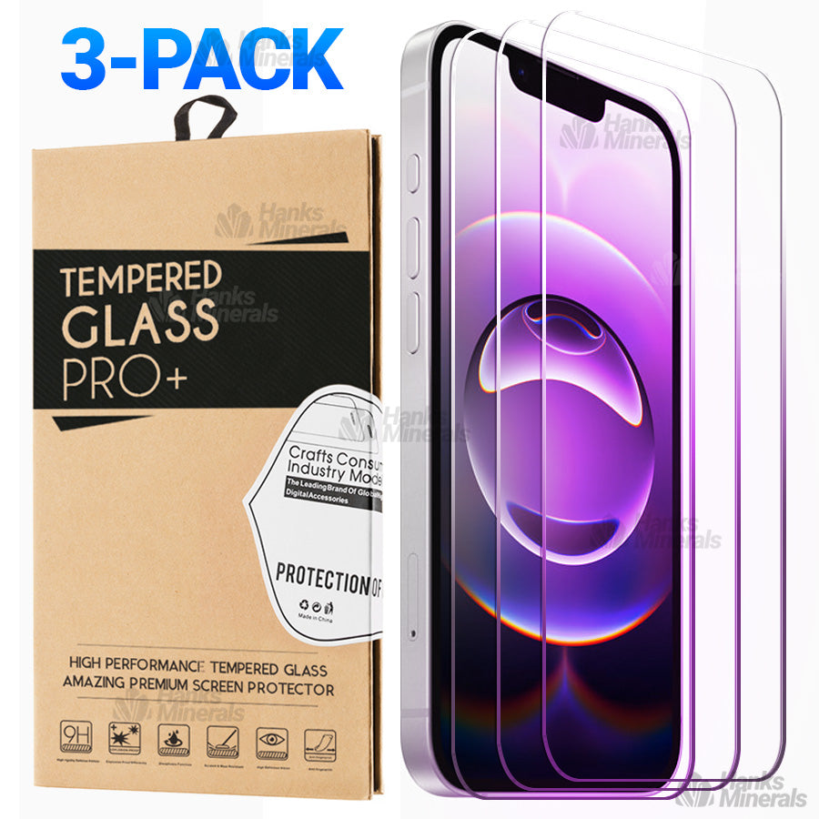 3-Pack For iPhone 16e Tempered Glass Premium Screen Protector