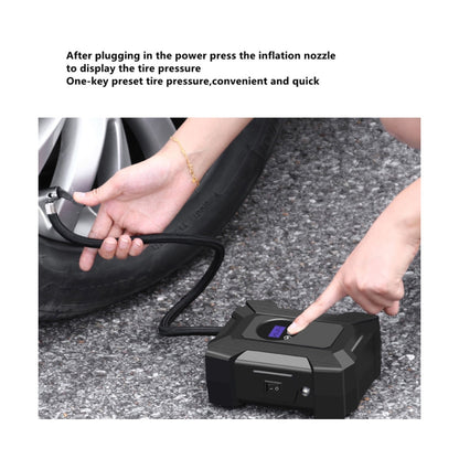Car Air Tire Pump Inflator Portable Compressor Digital Electric Auto 150PSI 12V