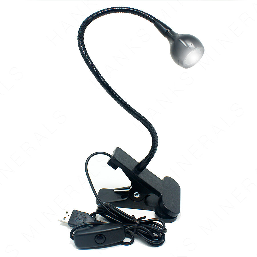 USB Reading Light Flexible LED Lamp Laptop Computer Clip On Bed Desk Table