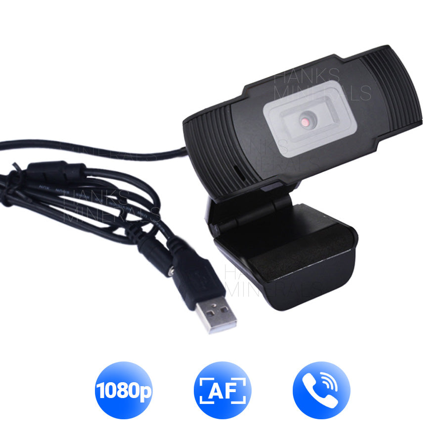 Webcam 1080p Autofocus Auto Focus Web Camera HD Cam For Desktop Laptop PC Mac