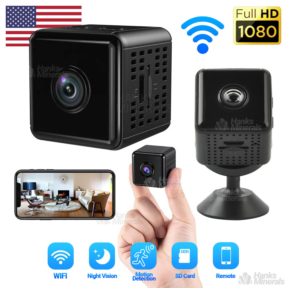 Cube Mini Wifi Camera Home Security 1080P HD Night Vision Motion Detection